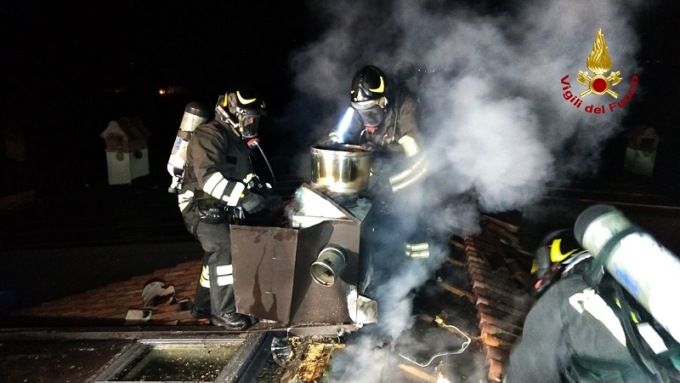 Condominio in fiamme a Sedico e incidente a Cesio con 5 feriti