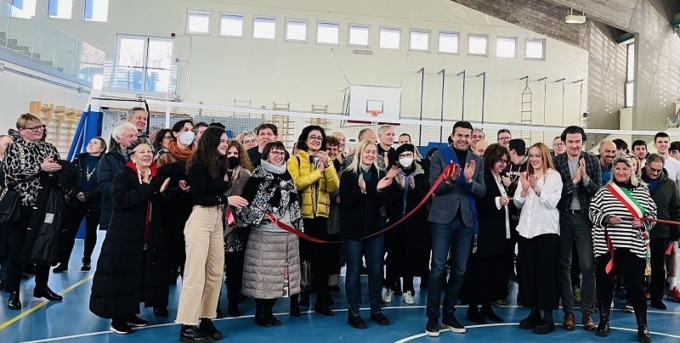 Inaugurata la palestra al Calvi di Belluno: intervento da un milione di euro