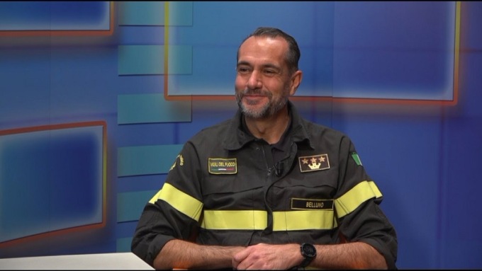 Del Gallo, comandante vigili del fuoco: “Un anno intenso, tra le criticità maggiori l’incendio a Lamon”