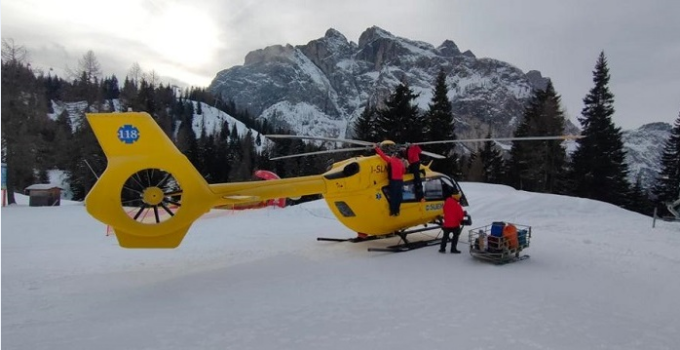 Un elicottero da Lecco sostituirà “Falco”, ma la pioggia frena il decollo