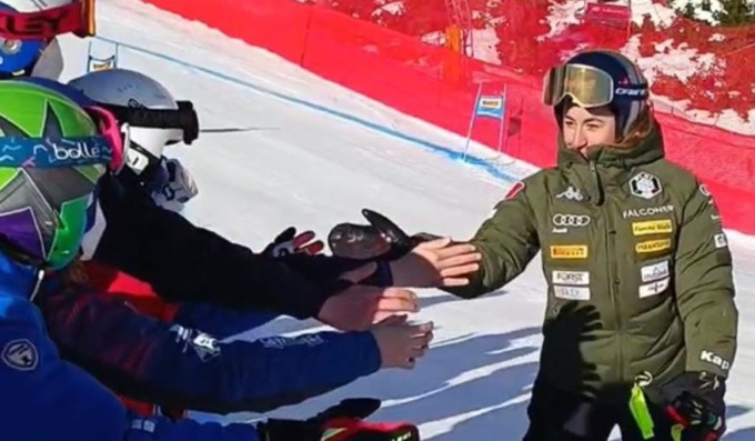 Coppa del mondo a Cortina: 530 ragazzi dello sci club accanto ai loro idoli