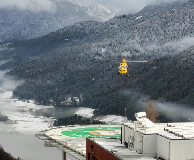 Elisoccorso di Belluno salvo: è arrivato “November”