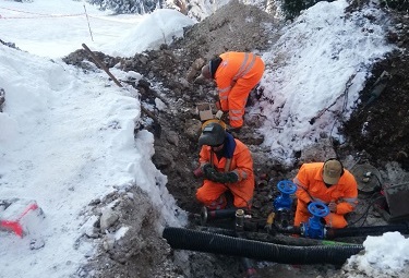 Sistemato l’acquedotto in Nevegal, perdeva 95milioni di litri all’anno