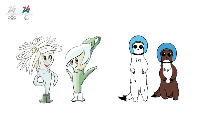 Fiori o ermellini? Questo il dilemma per la mascotte delle Olimpiadi Milano-Cortina 2026