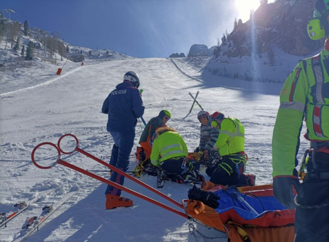Polacco di 58 anni in arresto cardiaco sulle piste di Arabba