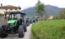 Benedizione dei campi e dei trattori a Levego per la festa di San Marco