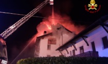 Incendio con esplosione a Belluno: ferito un vigile del fuoco
