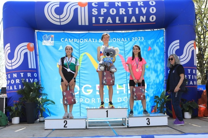 Due argenti e 5 bronzi per il Csi Belluno-Feltre al Campionato nazionale di corsa campestre