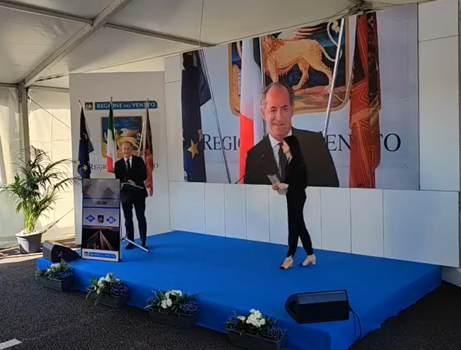 Inaugurata l’interconnessione tra la Pedemontana e la Venezia-Belluno