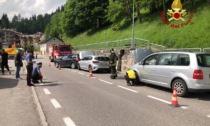 Incidente a Borca di Cadore: 3 auto coinvolte e 5 feriti