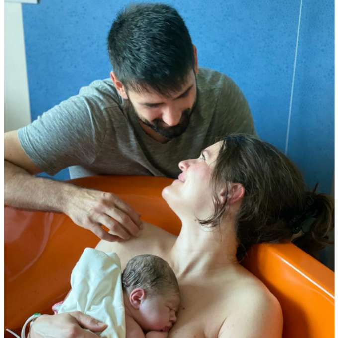 Parto in acqua all’ospedale di Belluno, benvenuta Beatrice