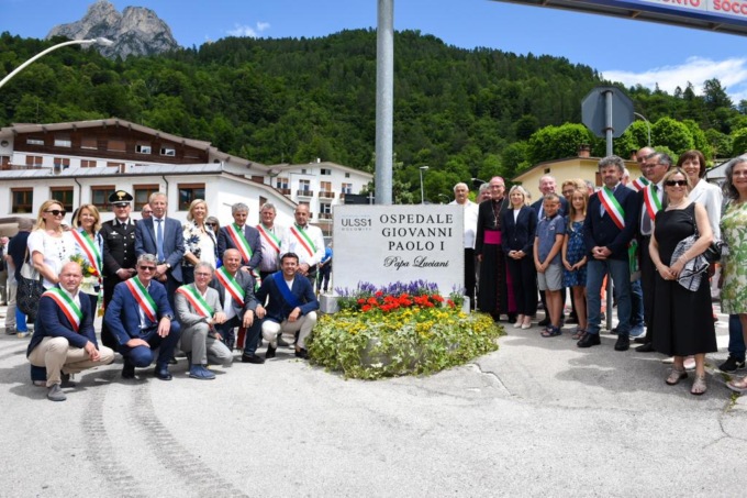 L’ospedale di Agordo intitolato a papa Luciani