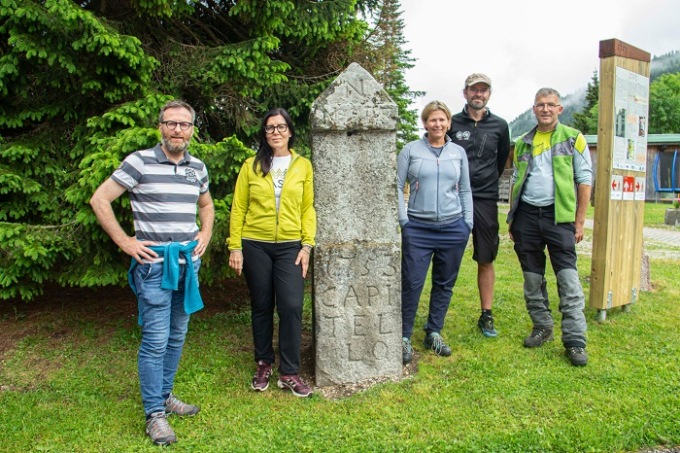 Inaugurato il sentiero 1753 per raggiungere l’Austria dal Comelico (a piedi)