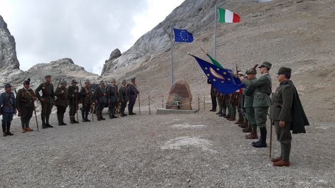 Dall’Europa fino alla Marmolada per “Quattro passi dentro la storia”