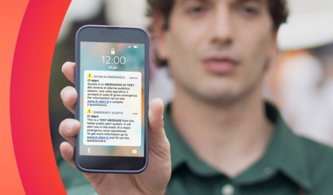 IT-alert, un messaggio in contemporanea su tutti i cellulari in provincia di Belluno