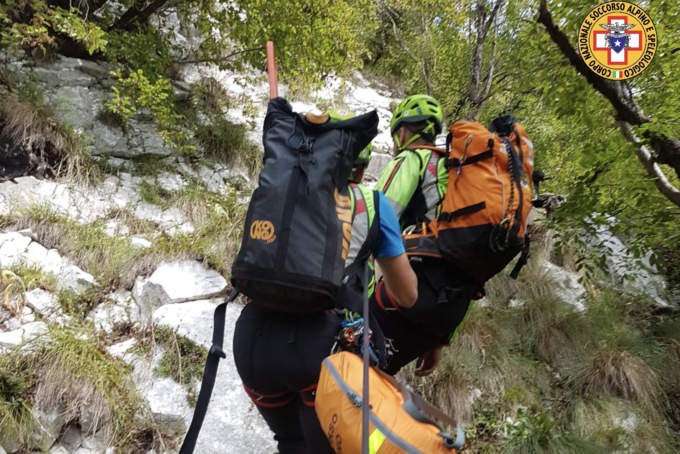 69enne trevigiano precipita sul Monte Sperone e muore dopo un volo di 130 metri