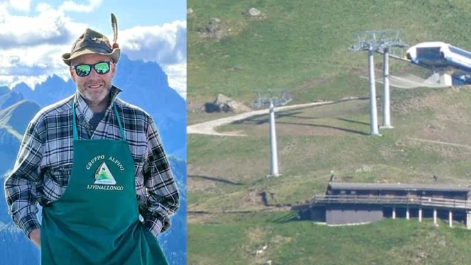 Una raccolta fondi per la famiglia di Massimo Crepaz, l’operaio di Livinallongo morto sul Padon