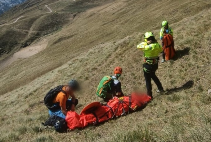 Cade dalla bici e sbatte la testa: 41enne tedesco soccorso sulle Tre Cime di Lavaredo