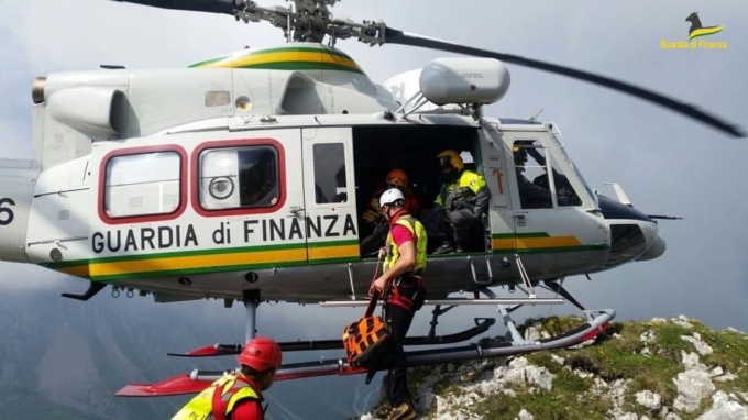 60 interventi in 3 mesi, il bilancio del soccorso alpino della guardia di finanza