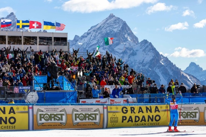 Cortina Ski World Cup, biglietti in vendita per la tre giorni sull’Olympia delle Tofane