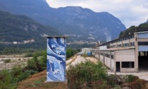 Svelato il murales di Vico Calabrò dedicato alla tragedia del Vajont