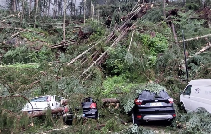 Quanti e quali sono stati gli eventi atmosferici estremi a Belluno e in provincia nel 2023
