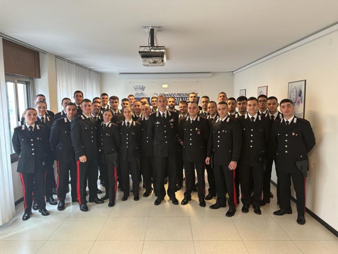 Carabinieri Belluno, arrivano i rinforzi: 33 giovani militari distribuiti in 20 stazioni del territorio