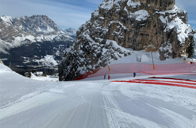 Quasi ultimati i lavori sull’Olympia delle Tofane per la Cortina Audi Fis Ski World Cup