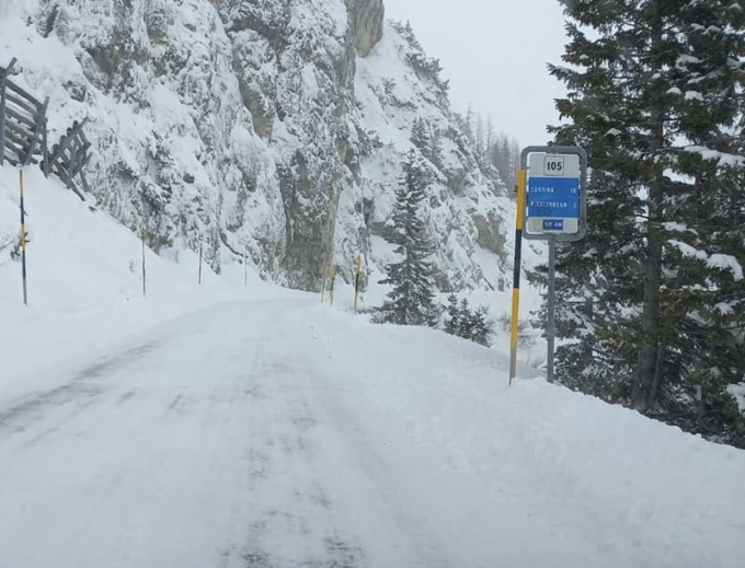 Maltempo Belluno: riaperti i Passi Dolomitici e le strade provinciali