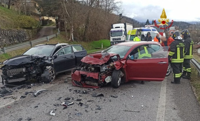 Terribile scontro a Levego, è il secondo in pochi giorni