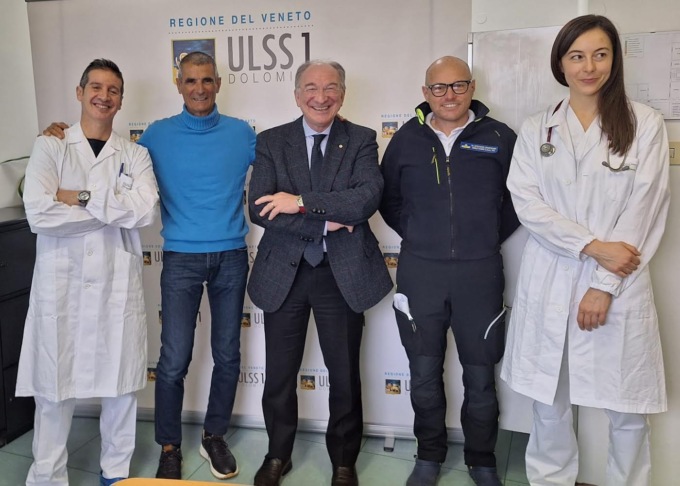 Agordo, primario di Ortopedia rinuncia alla pensione e rimane in servizio