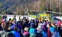 Centinaia di bambini a scuola dal soccorso alpino, ecco come funziona la ricerca persone in valanga