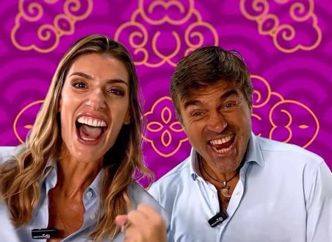 Kristian Ghedina e Francesca Piccinini sono i Giganti di Pechino Express 2024
