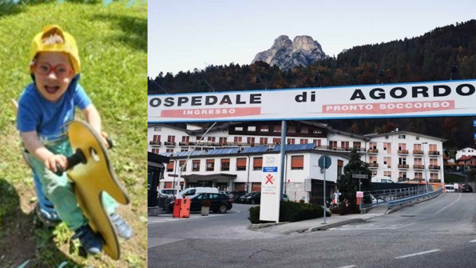 Bimbo di 4 anni muore per arresto cardiaco ad Agordo