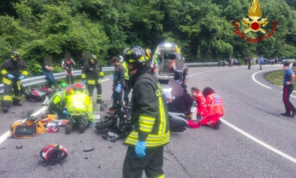 Incidente tra moto a Longarone, tre feriti di cui due gravissimi