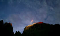 Si perdono sulla Cima Grande di Lavaredo, la foto del recupero è spettacolare