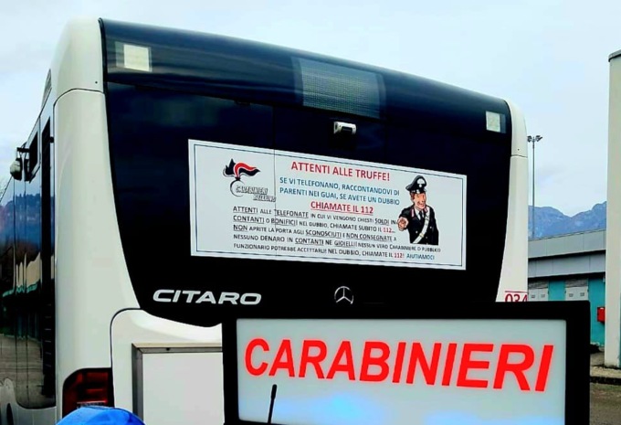 Carabinieri e Dolomitibus uniti contro le truffe: “Se avete dubbi, chiamate il 112”