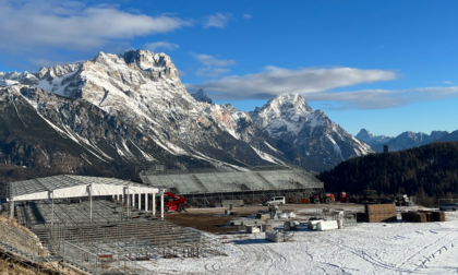 Cortina Audi Fis Ski World Cup, iniziati i lavori alla finish area