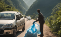 Selva di Cadore, veneziani lanciano l’immondizia in un dirupo mentre tornano a casa: fermati e denunciati