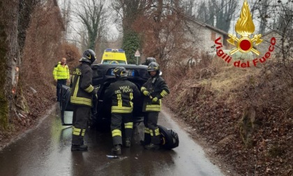 Incidente Belluno, si rovescia con l’auto e finisce in ospedale