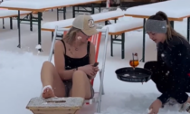 Il video esilarante di Michela Torre sulla sdraio: "Voglia di mare, ma fuori nevica"