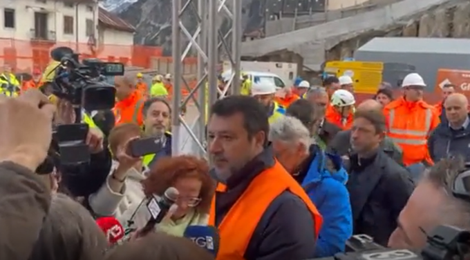 Salvini a Cortina d’Ampezzo: “Spero ci saranno anche i russi alle Olimpiadi 2026”