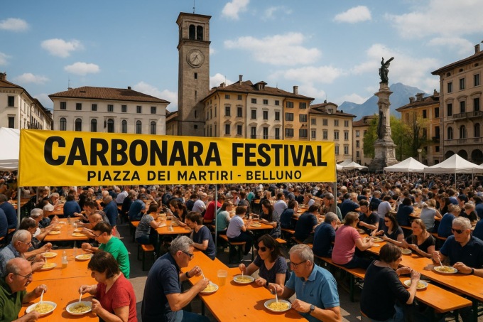 Belluno, Carbonara Festival rinviato per il funerale di Papa Francesco