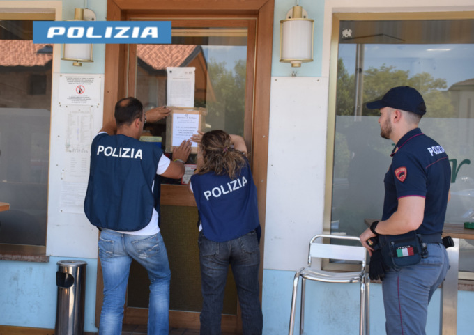 Chiuso per 10 giorni un locale a Santa Giustina: era ritrovo abituale di pregiudicati