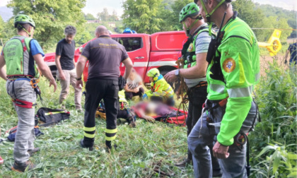 Belluno, 97enne scivola nella scarpata durante una passeggiata