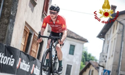 Oltre 1.300 euro raccolti dai vigili del fuoco di Belluno alla Castelli24H per l’AISM