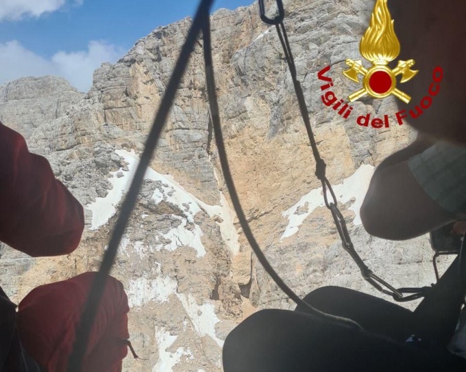 Frana Croda Marcora sotto osservazione: attivato il Coc a San Vito di Cadore