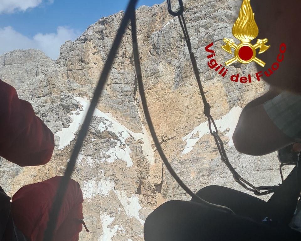 Frana Croda Marcora sotto osservazione: attivato il Coc a San Vito di Cadore