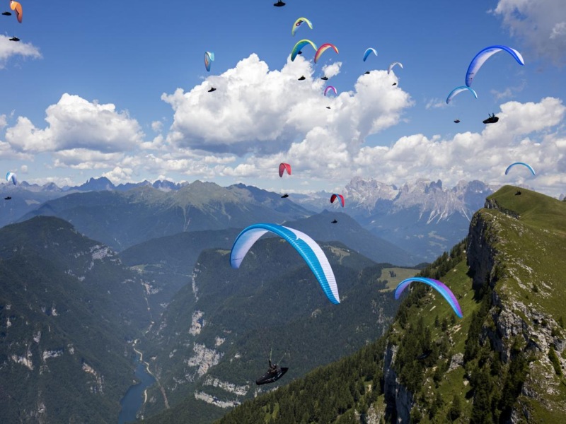 Paragliding world cup Italy