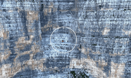 Ferrata Costantini, coppia coreana bloccata e recuperata dopo una notte all’addiaccio